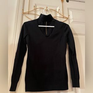 Michael Kors v-cut out turtle neck